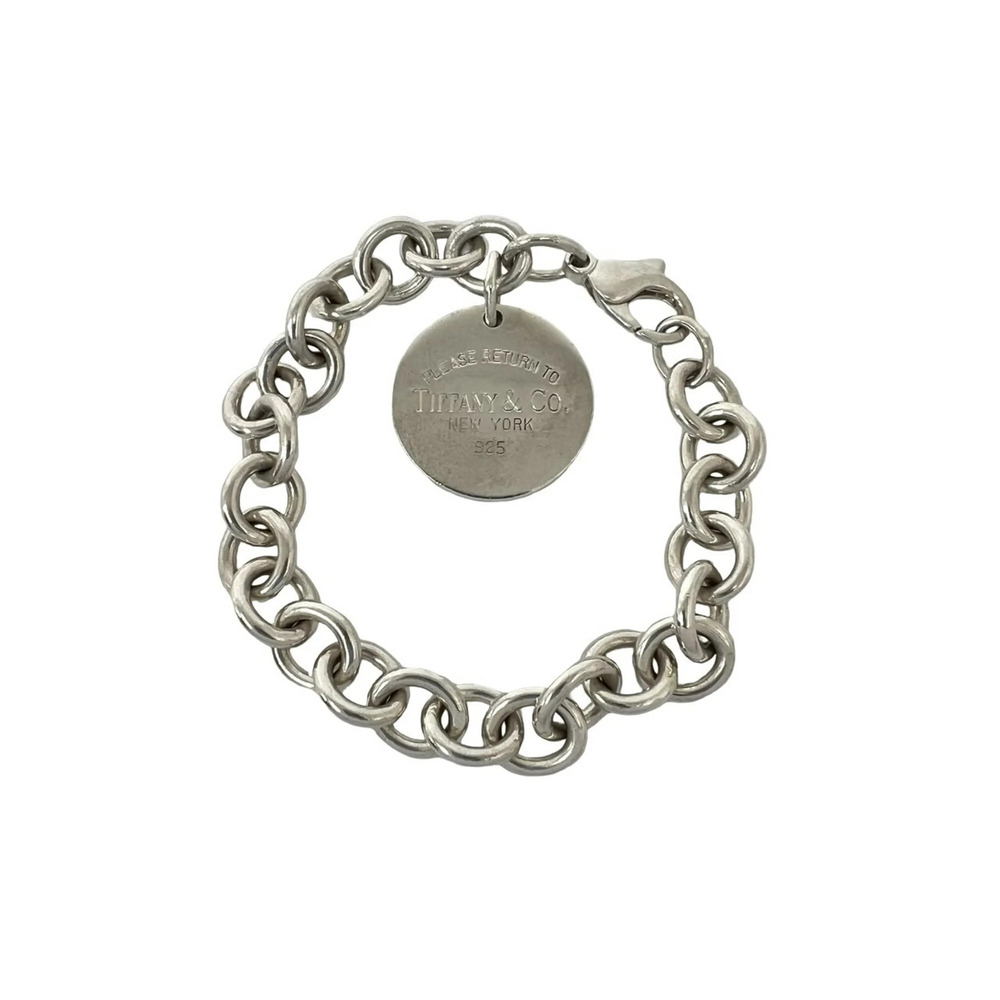 TIFFANY Authentic Vintage Silver Charm Bracelet